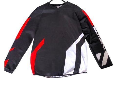 Motosikl köynəyi Ataki MTR_00043, ölçü 2XL, qara/ağ/qırmızı — Bakı