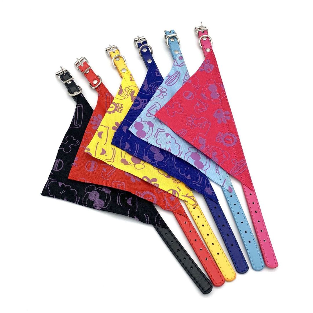 Boyunluq-bandana, itlər və pişiklər üçün, göy, ölçü M — Mallar, Bakı (3)