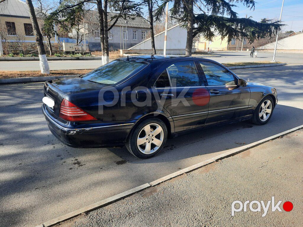 Mercedes S 320, 3.2 L, 2002 il, 320 000 km — Avtomobillər, Ağstafa (4)