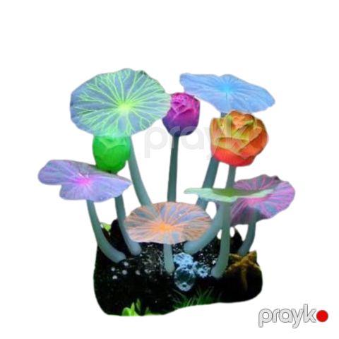 Akvarium dekor silikon lotus — Bakı
