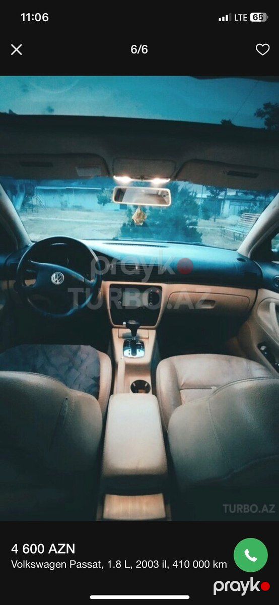 Volkswagen Passat, 2003 il — Avtomobillər, Qusar (8)