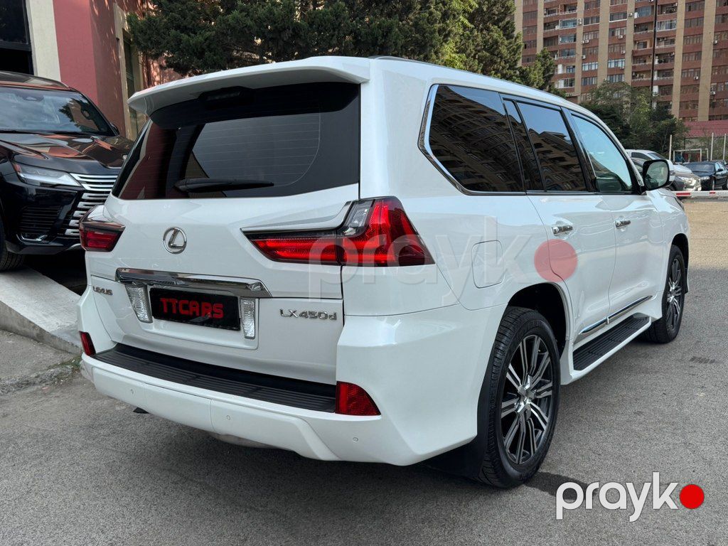 Lexus LX 450d, 4.5 L, 2016 il, 194 000 km — Avtomobillər, Bakı (5)