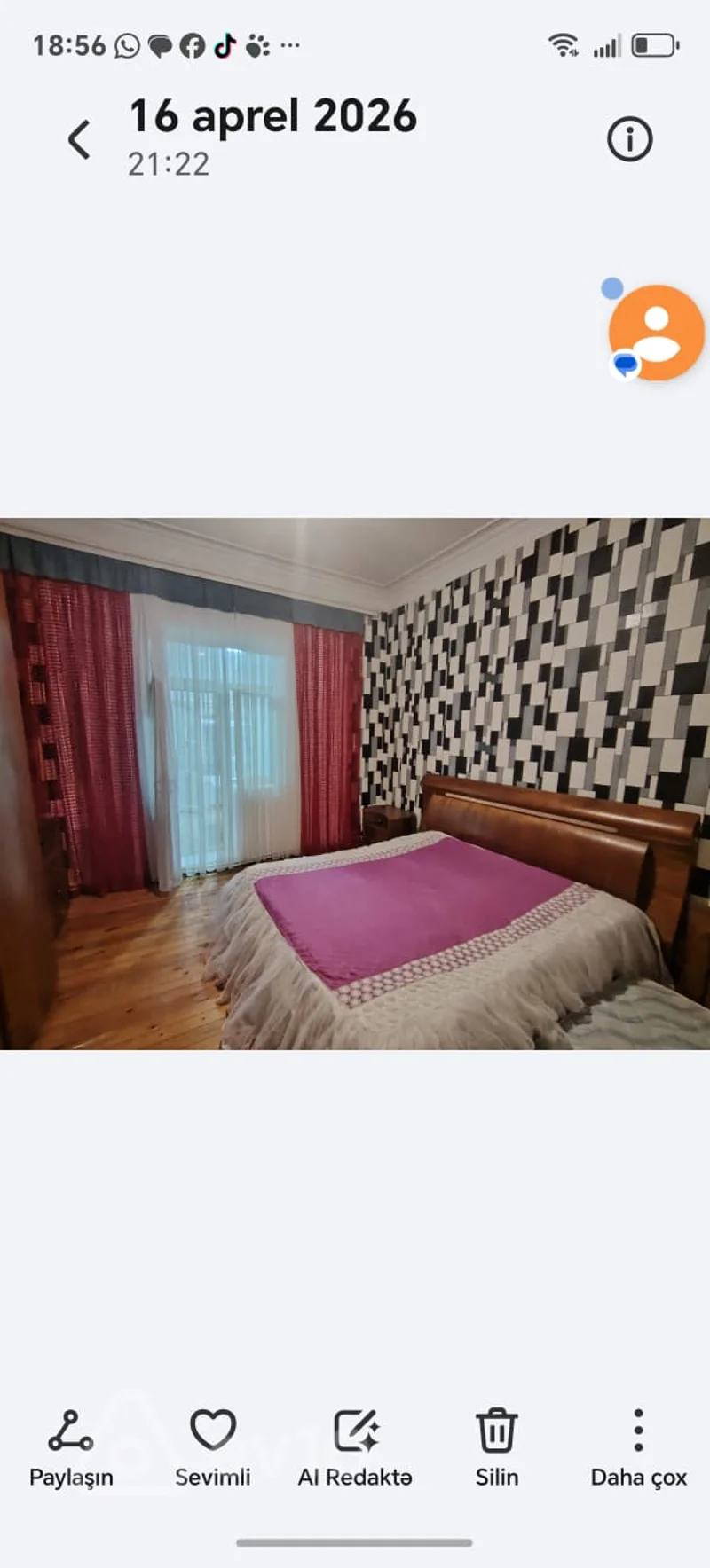 2 otaqlı həyət evi, 41 m², Sulutəpə — kirayə — Ev, villa, Bakı (12)