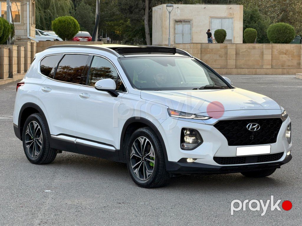 Hyundai Santa Fe, 2.0 L, 2019 il, 60 000 km — Avtomobillər, Gəncə (2)