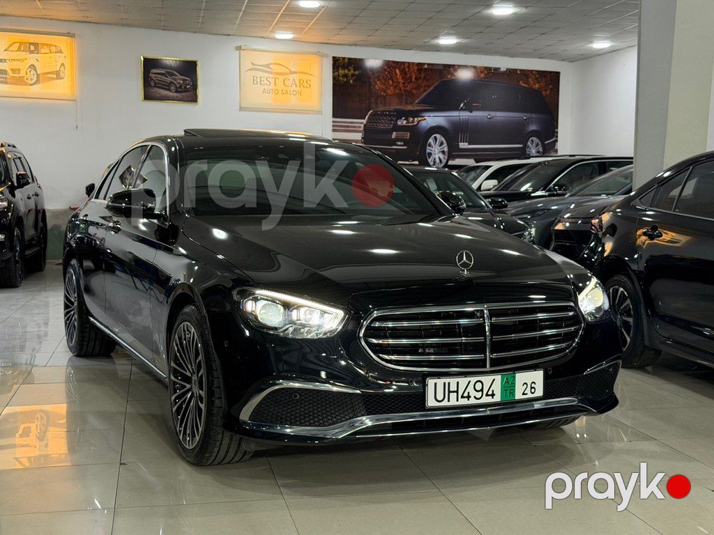 Mercedes E 300, 2.0 L, 2022 il, 45 000 km — Avtomobillər, Bakı (2)
