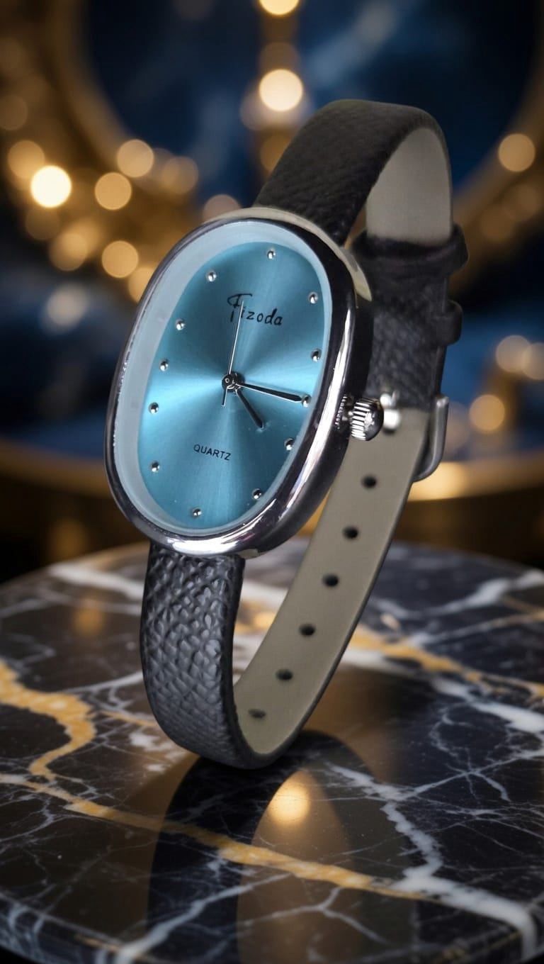 Qadın qol saatı TCS_3003 Black/Silver/Blue — Mallar, Bakı