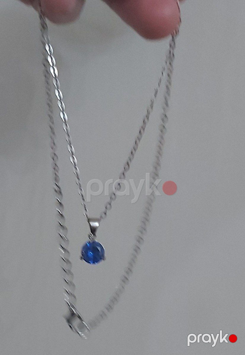 Gümüş boyunbağı — Şəxsi əşyalar, Bakı (8)