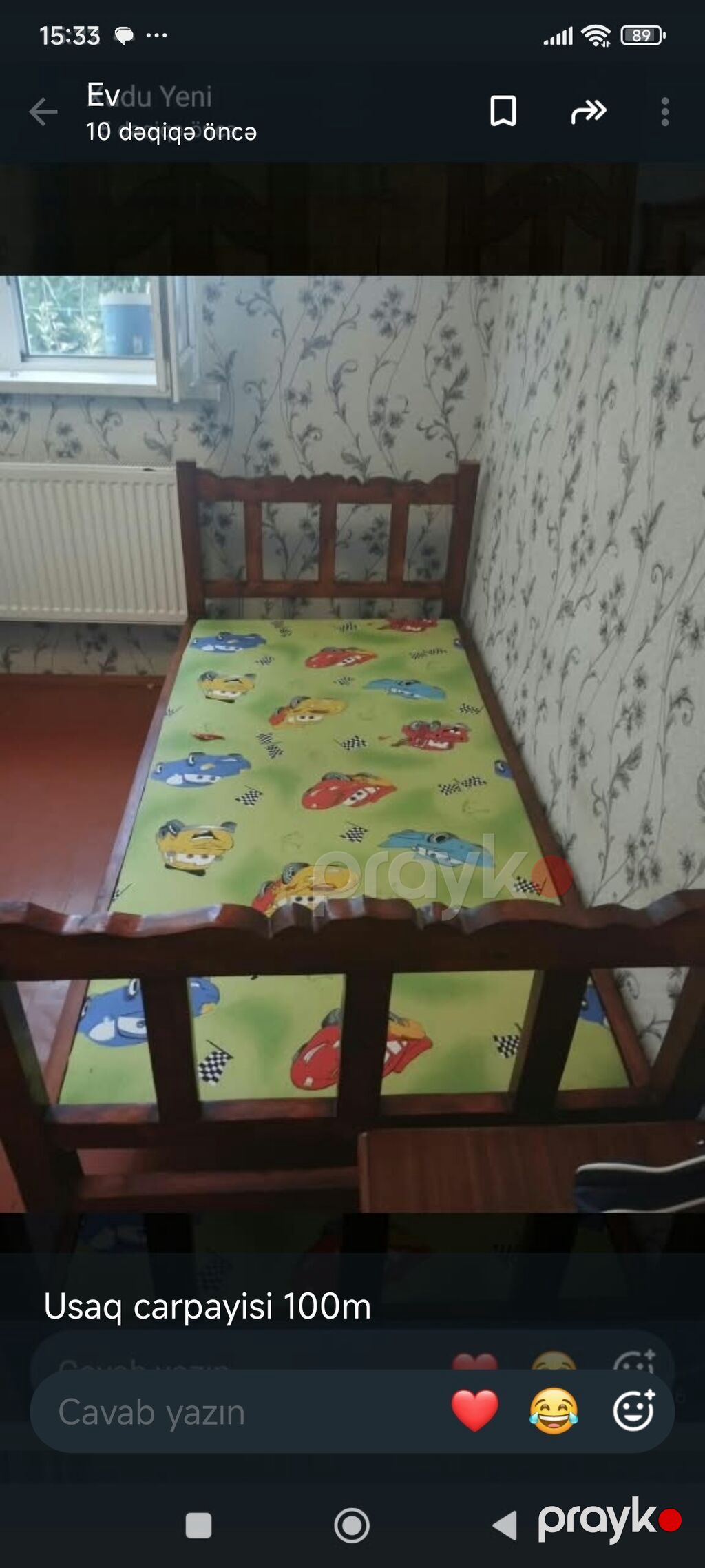 Satılır: ev mebelləri və uşaq çarpayısı - Künc divan – 300 m. Yumşaq — Yumşaq mobilya dəstləri, Ağdam (4)