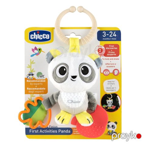 Asma oyuncaq Chicco First Activities Panda, 3-24 ay, rəngbərəng — Bakı