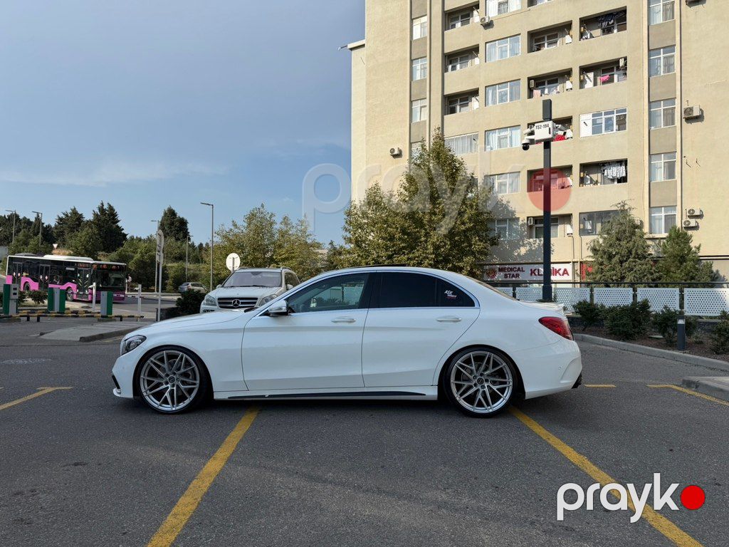 Mercedes C 300, 2.0 L, 2015 il, 200 500 km — Avtomobillər, Bakı (6)