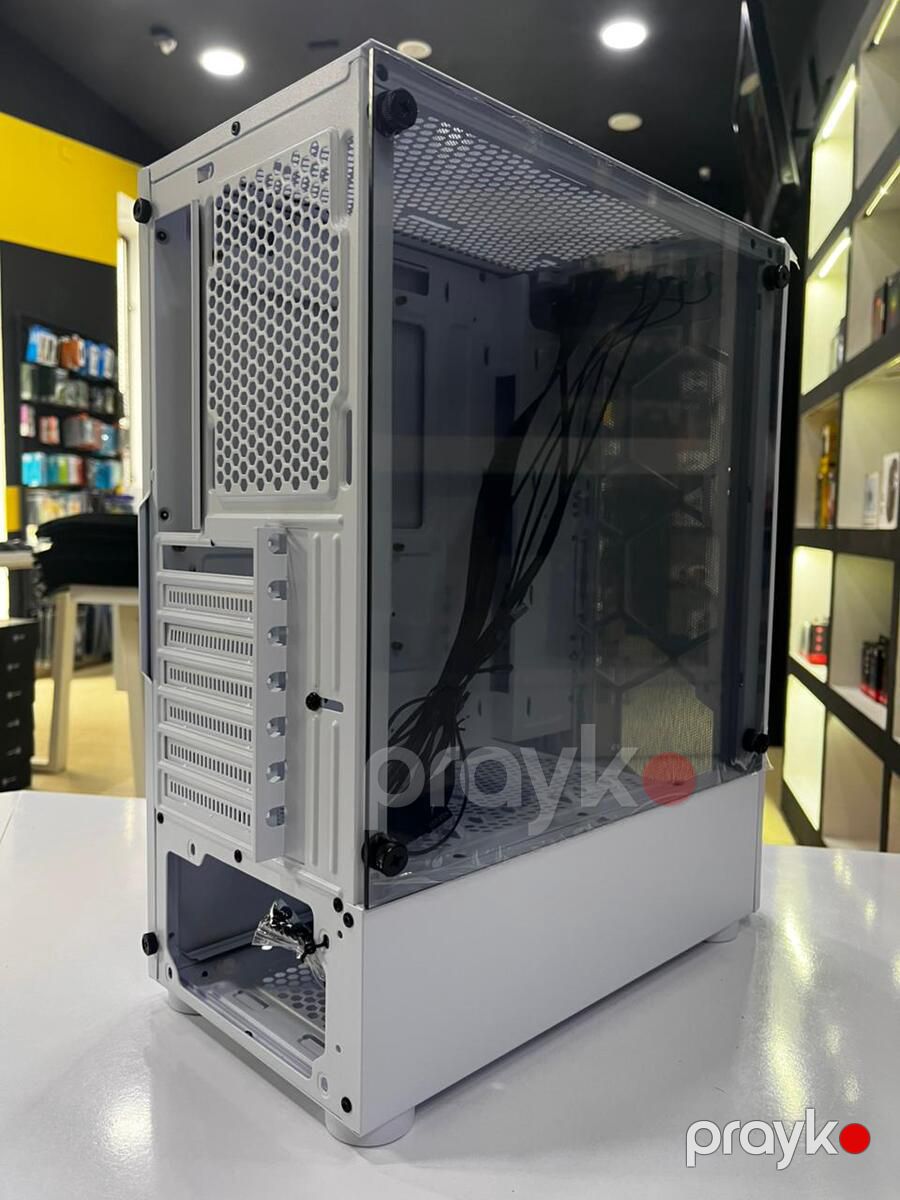 Gaming case "GameKM IceDiamond Atx Gaming Case (White)" — Kompüterlər və noutbuklar, Bakı (6)