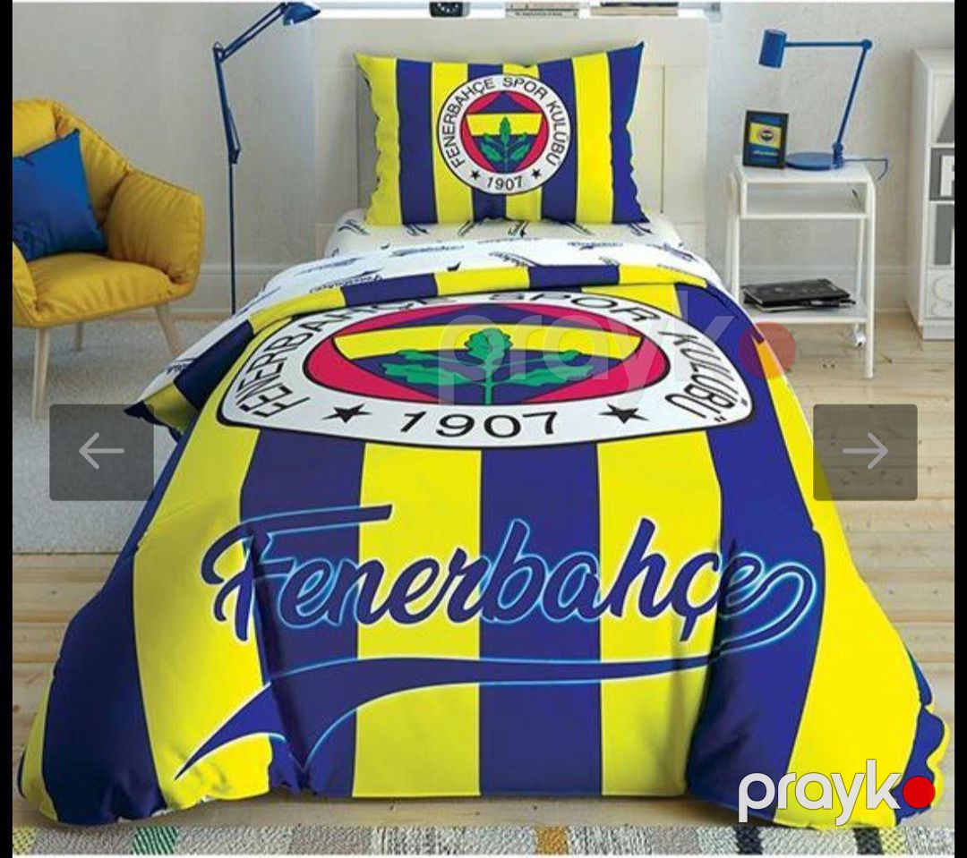 Yataq dəsti Dantella Disney Fenerbahçe 3199057_RB, birnəfərlik, yorğan üzü 160x220 sm, mələfə 180x240 sm, yastıq üzü 1 əd - 50x70 sm — Mallar, Bakı
