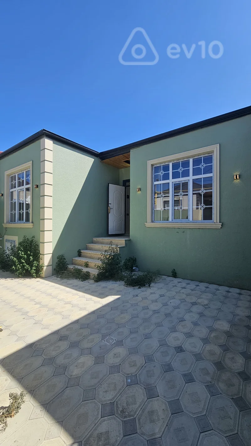 3 otaqlı həyət evi, 100 m², Bine — kirayə — Ev, villa, Bakı (8)