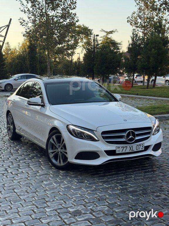 Mercedes C 300, 2.0 L, 2017 il, 86 000 km — Avtomobillər, Bakı (3)