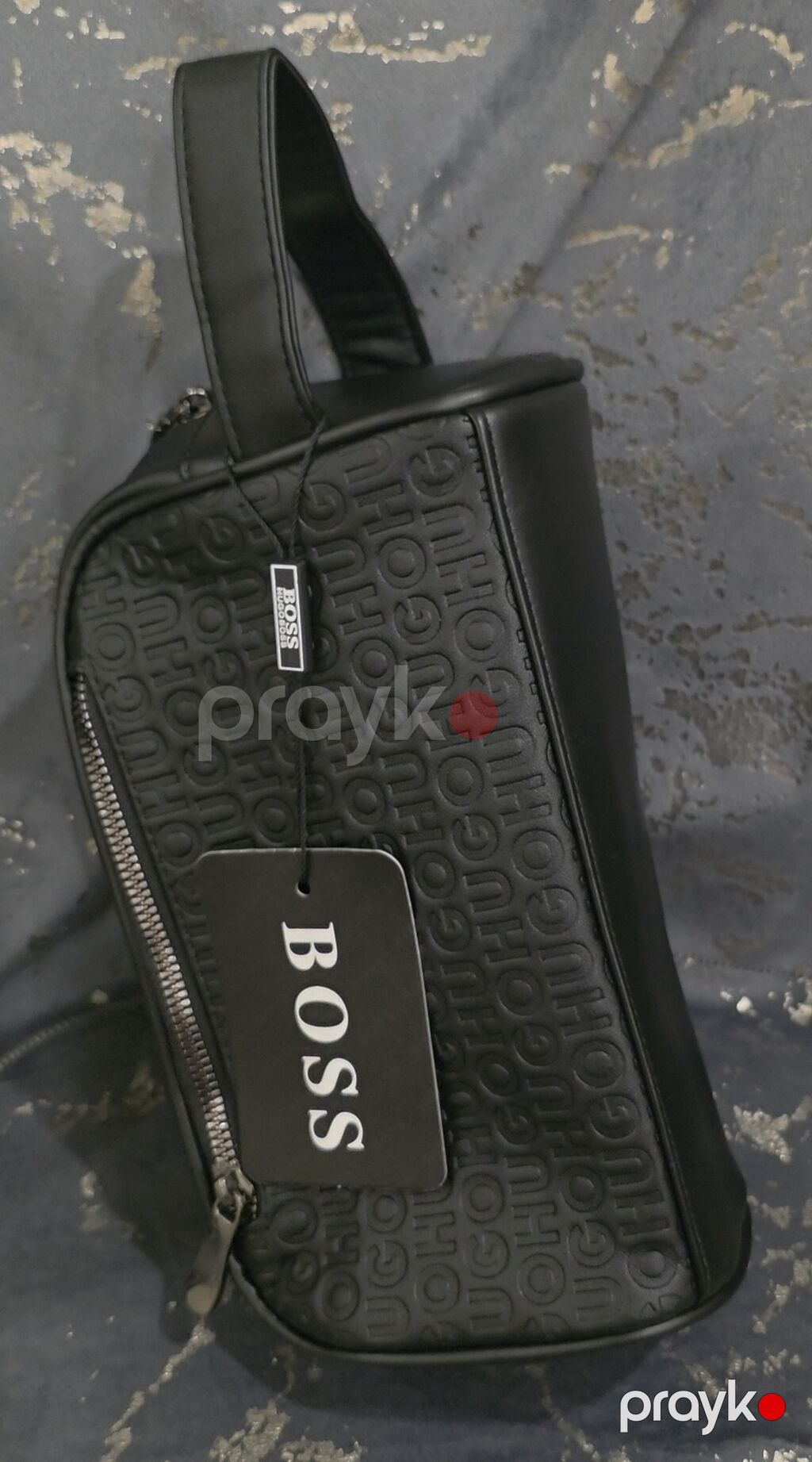 Hugo Boss kişi kosmetik çantası / travel kit - Rəng: qara - Material — Makiyaj, Bakı (2)