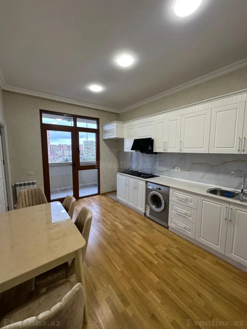 Kirayə verilir 3 otaqlı Mənzil Yeni tikili 90 m² Bakı, Nizami r., Neftçilər m — Mənzil, Bakı (8)