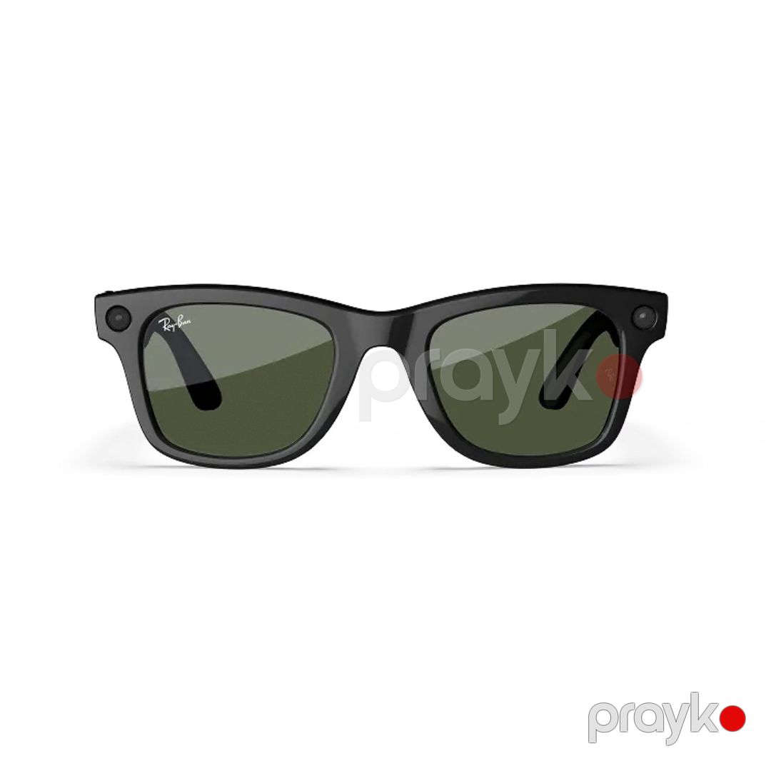 Ray Ban Meta Gen 2 Wayfarer Shiny Black G15 Green — Səs texnikası, Bakı (2)