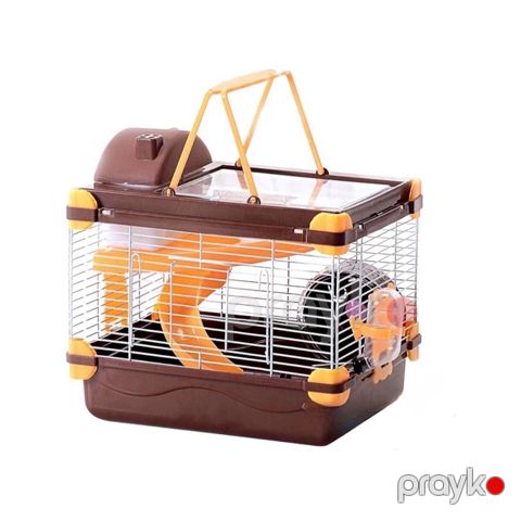 Qəfəs dağsiçanı üçün Zoomir KI, qəhvəyi, 31х24х30 sm — Bakı