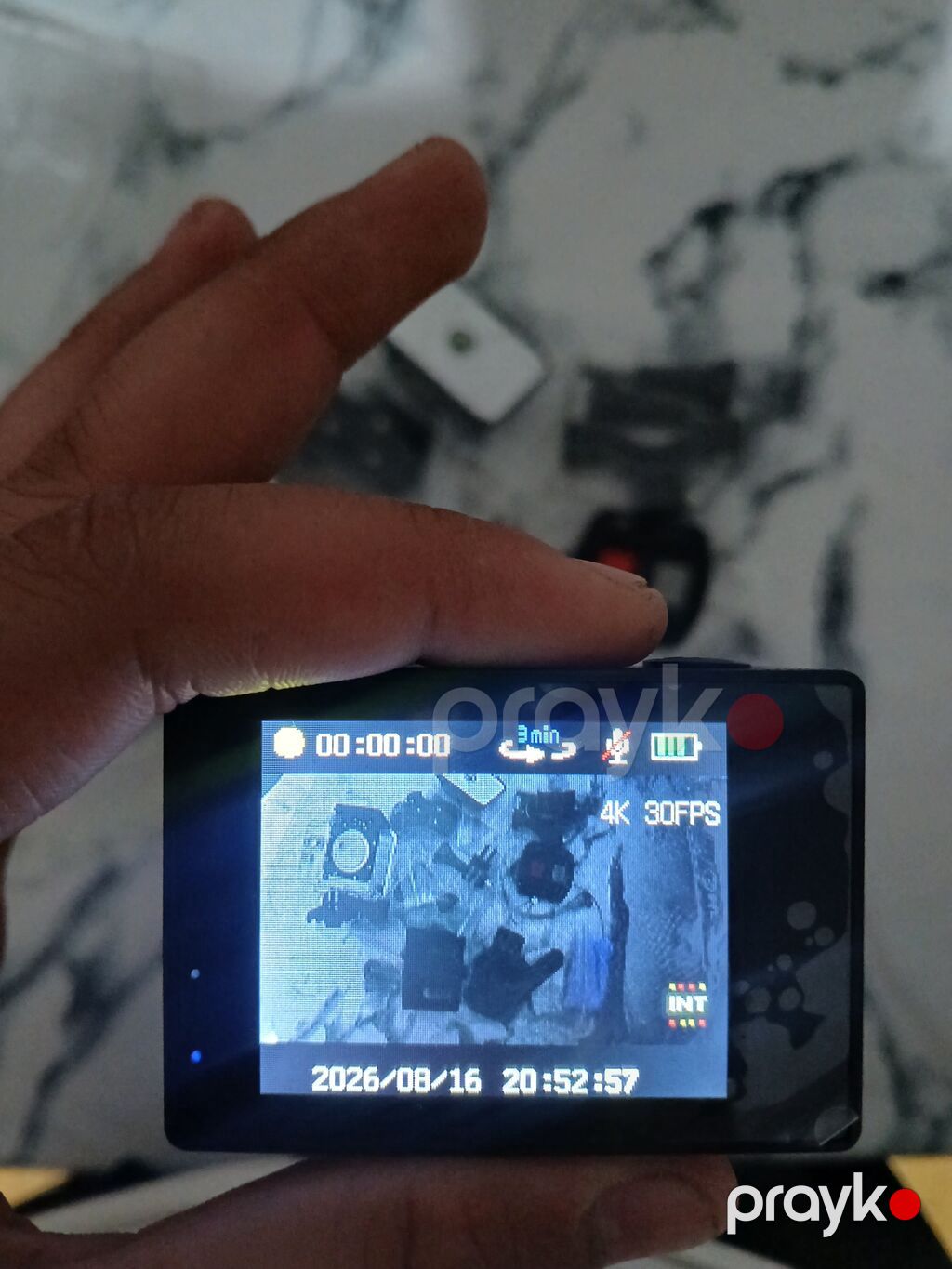4K Ultra HD Action Kamera – Wi‑Fi ilə - Video: 4K 30 FPS (ekranda 4K — Video kamera, Digah (2)
