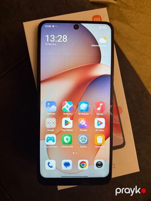 Redmi Note 12, 128 GB, rəng - Boz — Göytəpə