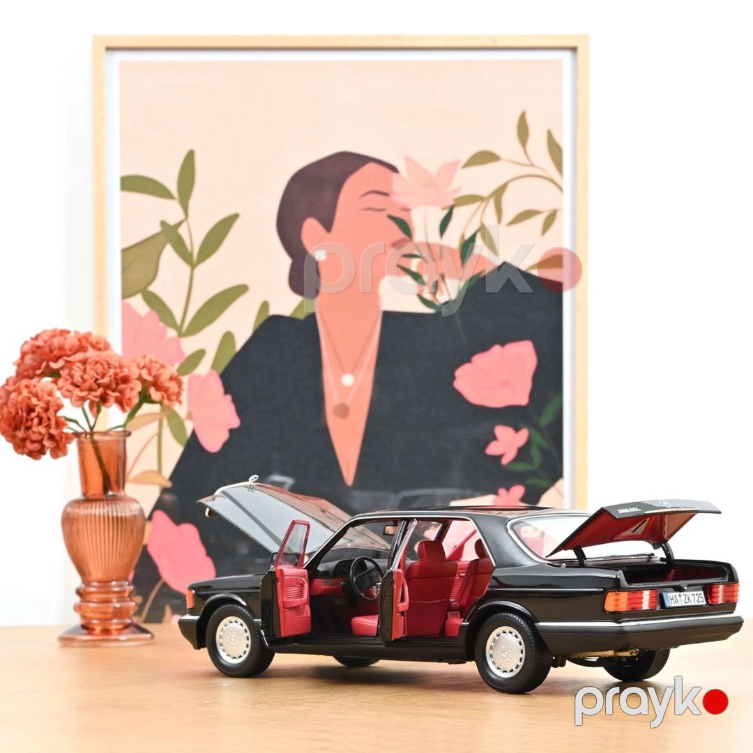 1:18 Norev Mercedes-Benz 560 SEL 1991 (W126) modeli — Kolleksiyalar, Bakı (2)