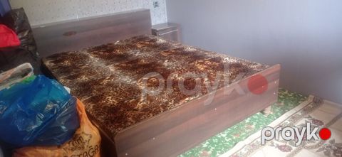 Taxta çarpayı və döşək dəsti - Ölçü: təxmini 2 nəfərlik (geniş — Bakı
