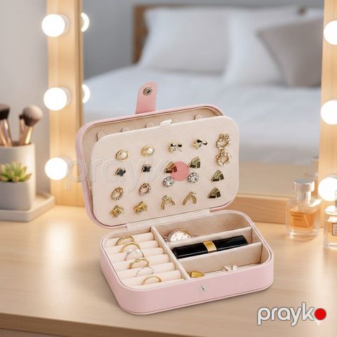 Aksessuarlar üçün orqanayzer Kahn shop030686, süni dəri, çəhrayı — Bakı