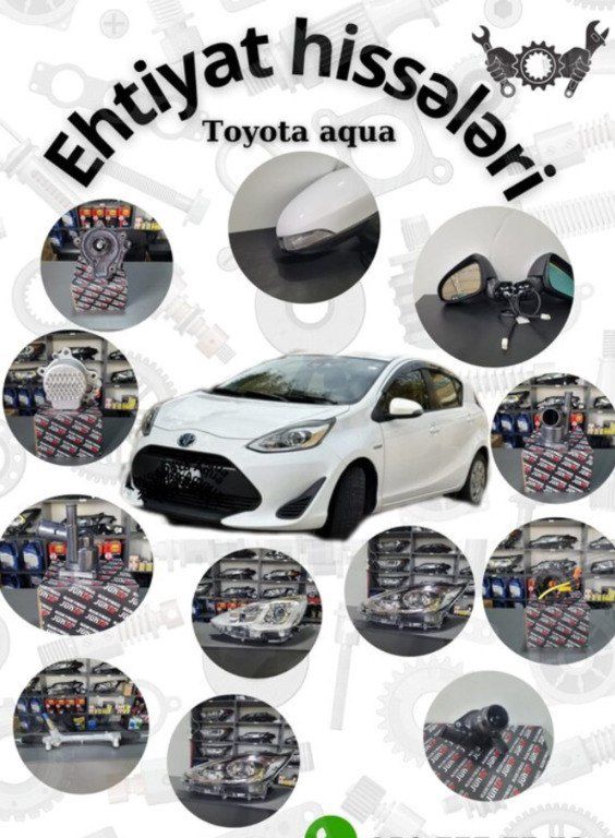 "Toyota Aqua" ehtiyat hissələri — Ehtiyat hissələri və aksesuarlar, Bakı