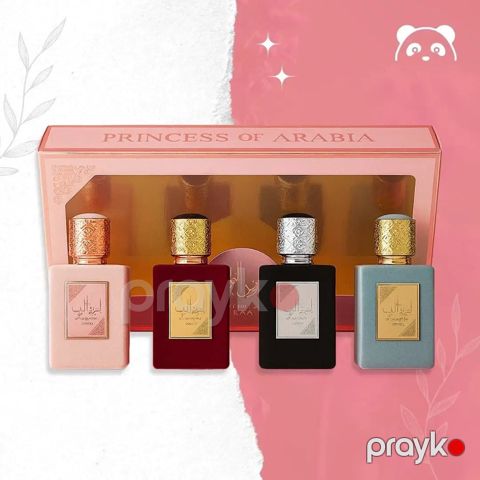 No Brand Princess of Arabia qadınlar üçün ətir dəsti, 4x30 ml — Bakı