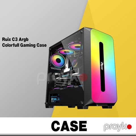 RGB Gaming Case Rux C3 — Bakı