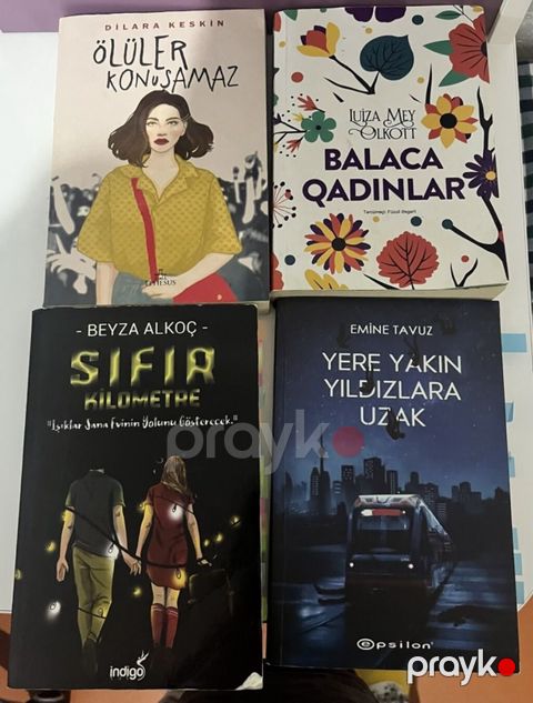 Satılır: 4 ədəd kitab paketi - Dilara Keskin – “Ölülər Danışamaz” — Sumqayıt
