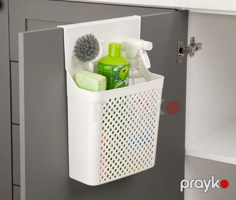 Yuyucu vasitələr üçün səbət Limon OP-AGH9, ağ, 25x13x35 sm — Bakı