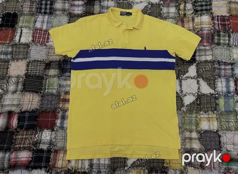 Polo köynək, Ralph Lauren, M, rəng - Sarı — Bakı