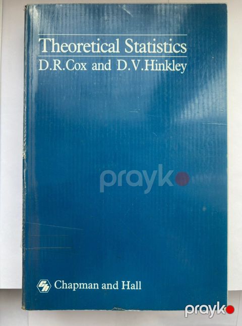 Theoretical Statistics D.R.Cox and D.V.Hinkley — Bakı