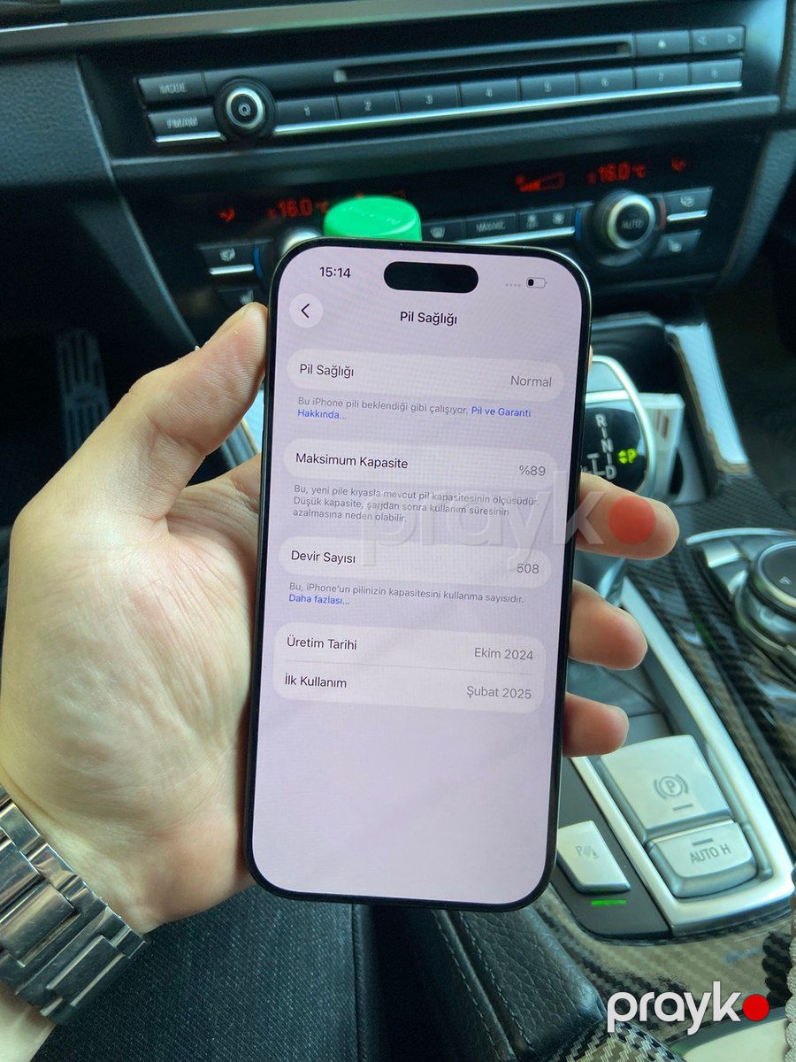 Apple iPhone 16 Pro Black Titanium 128GB/8GB — Smartfonlar, Bakı (6)