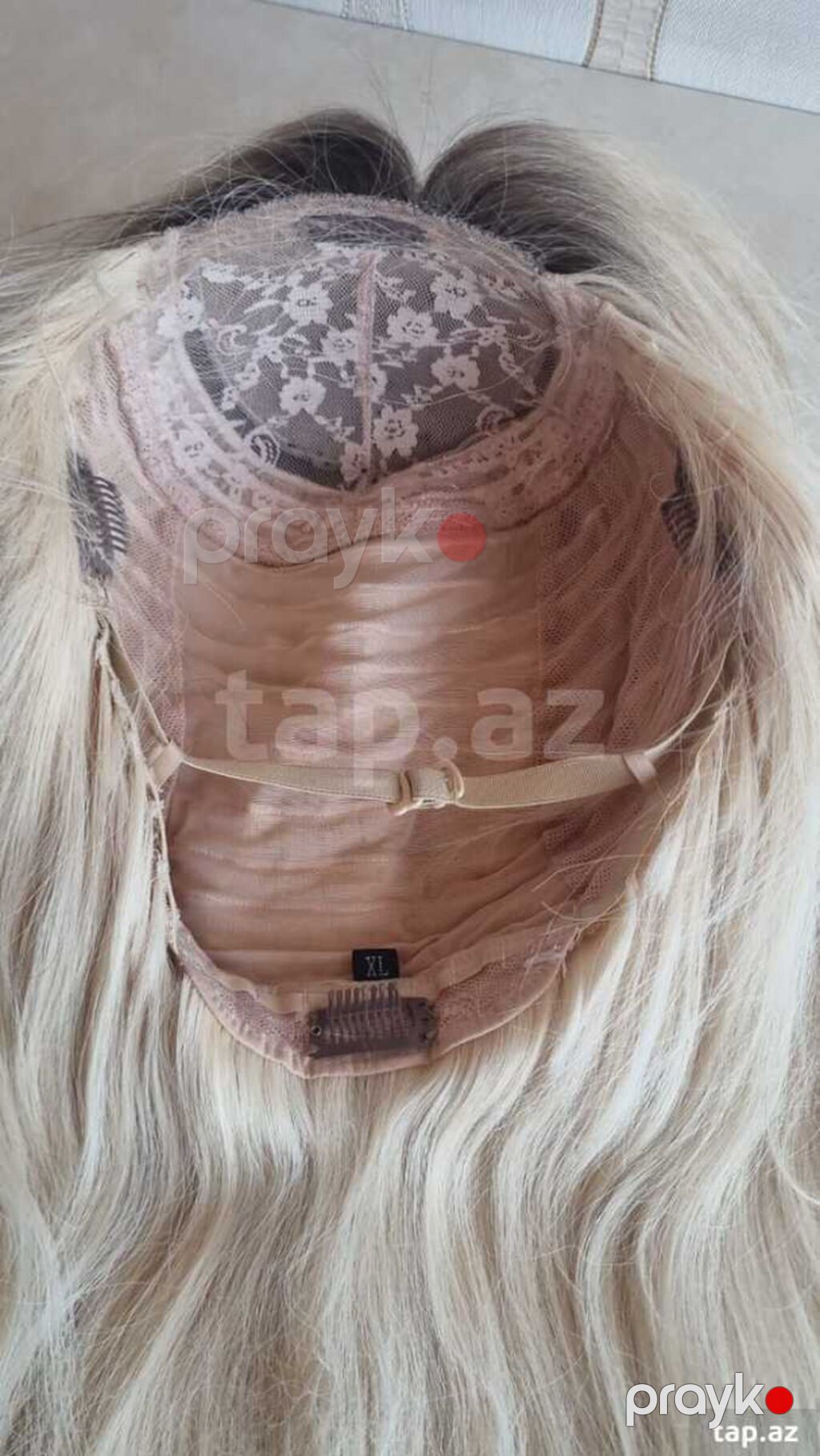 Uzunluğu 80 cm, təbii uşaq saçıdır, içi dəridir 350 qram, 1 ay əvvəl — Saç qayığı, Bakı (3)