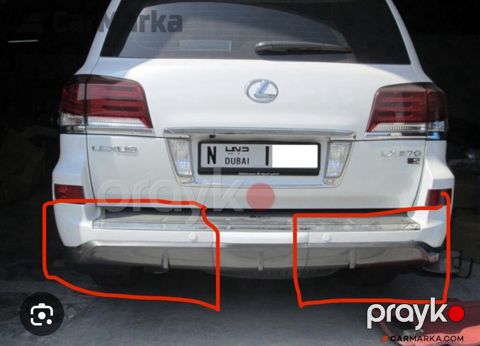 Arxa, Lexus LX 570 — Bakı