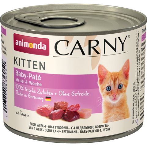Paştet pişiklər üçün Animonda Carny Kitten 200 q — Bakı