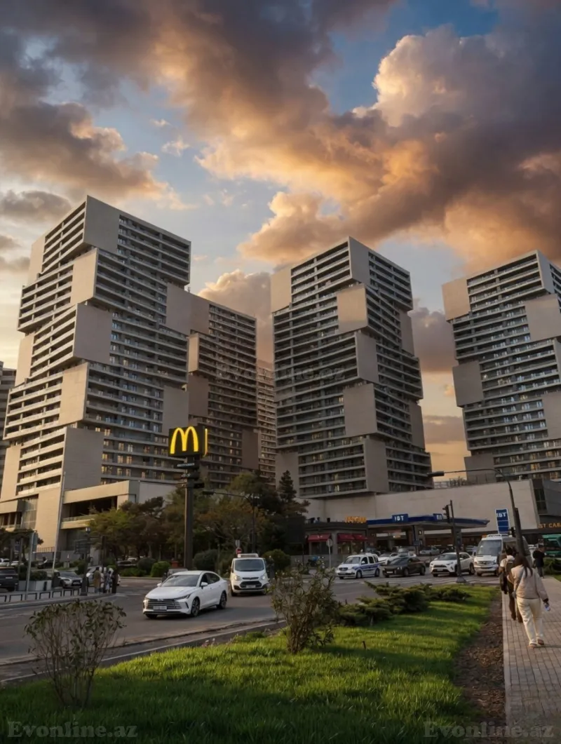 Satılır 2 otaqlı Mənzil Yeni tikili 65 m² Bakı, Yasamal r., 8 Noyabr m — Mənzil, Bakı (6)
