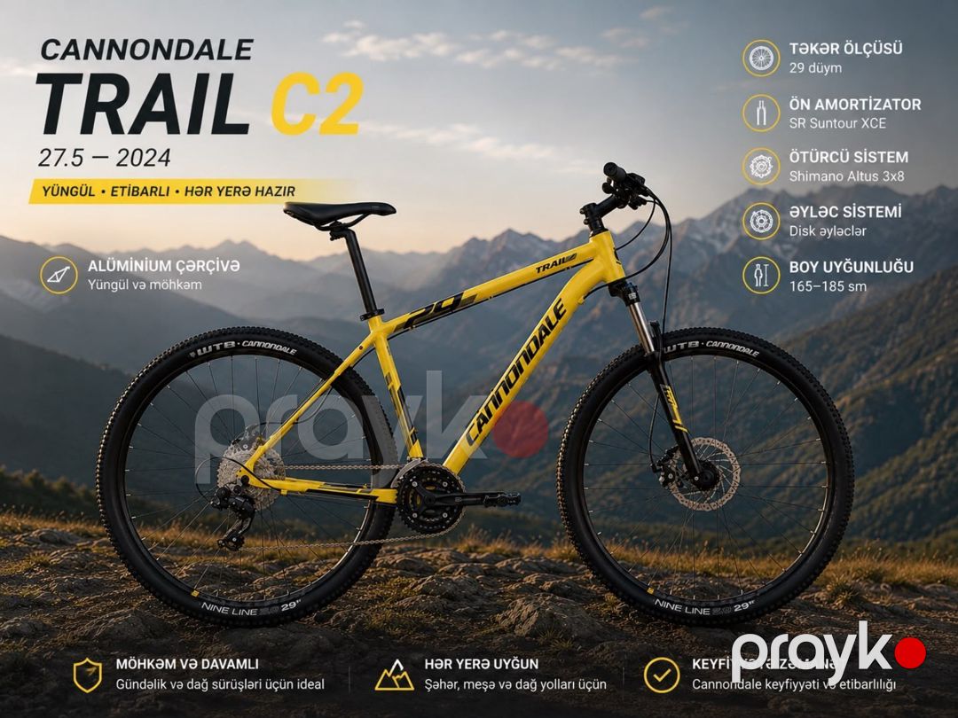 Velosiped Cannondale — Velosipedlər, Bakı (2)
