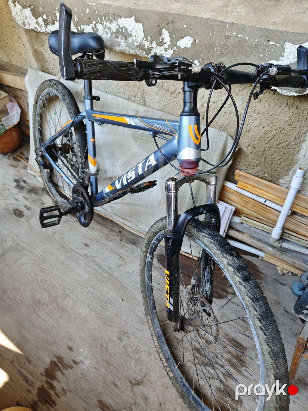 Velo: Vısta YX550 dağ/şəhər hibrid tipli velosiped Skorosu Dəyişmək — Dağ velosipedləri, Bakı (4)