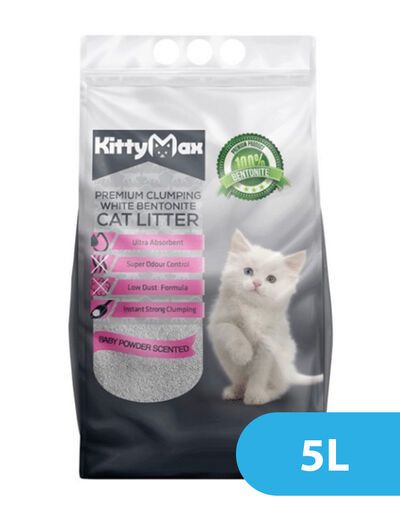 Pişik tualeti üçün doldurucu Kitty Max, 4.25 kq — Bakı