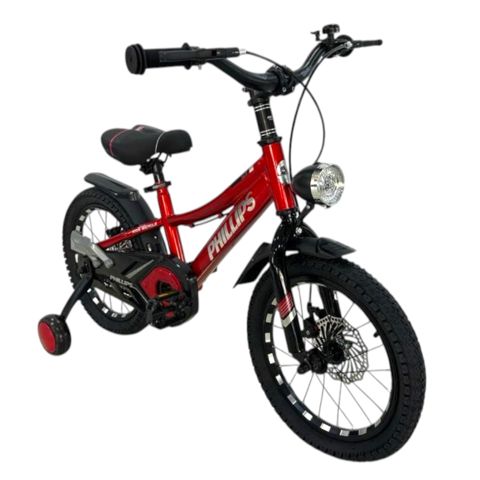 Uşaq velosipedi Phillips P-127_RB, 12", qırmızı — Bakı
