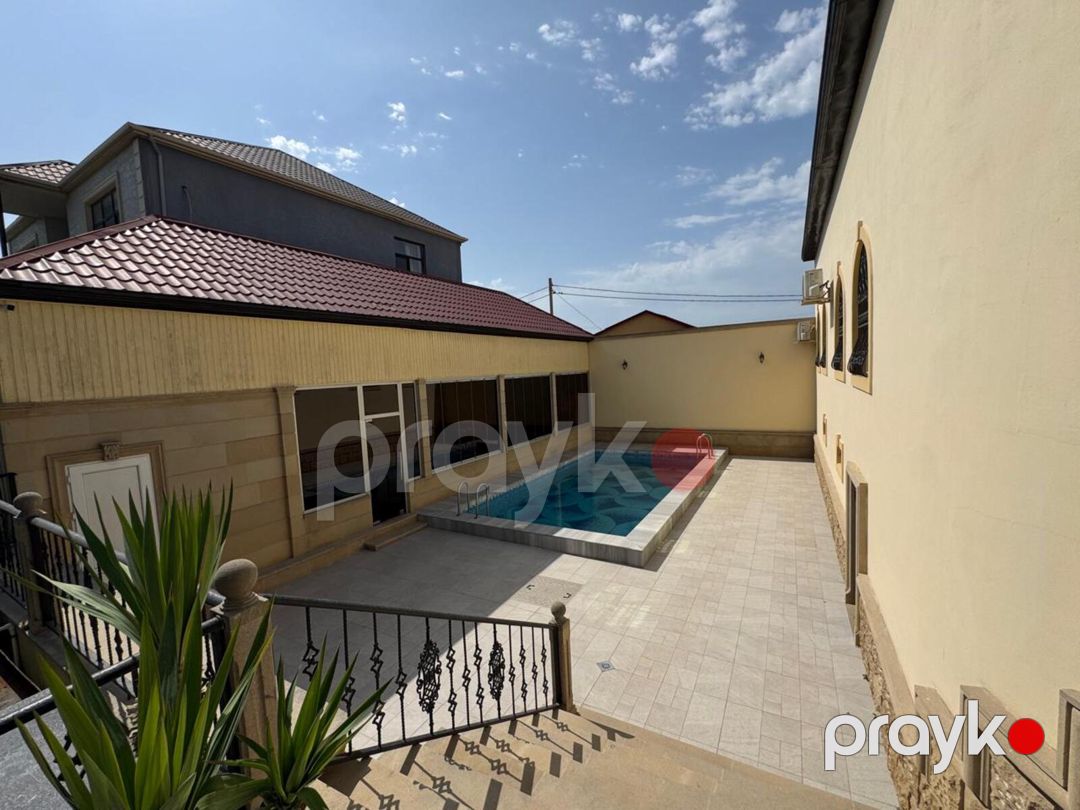Satılır 8 otaqlı həyət evi/bağ evi 195 m² — Ev, villa, Bakı (2)