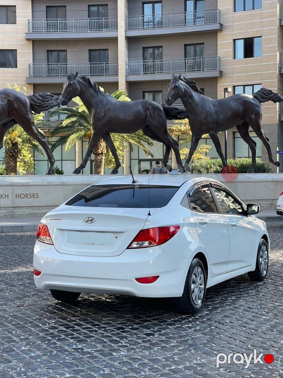 Hyundai Accent, 1.6 L, 2017 il, 111 500 km — Avtomobillər, Bakı (3)