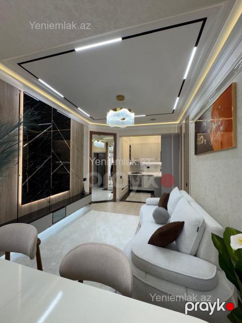 Satılır 2 otaqlı Bina evi menzil (Yeni tikili), 53 m², Nərimanov rayonu — Bakı