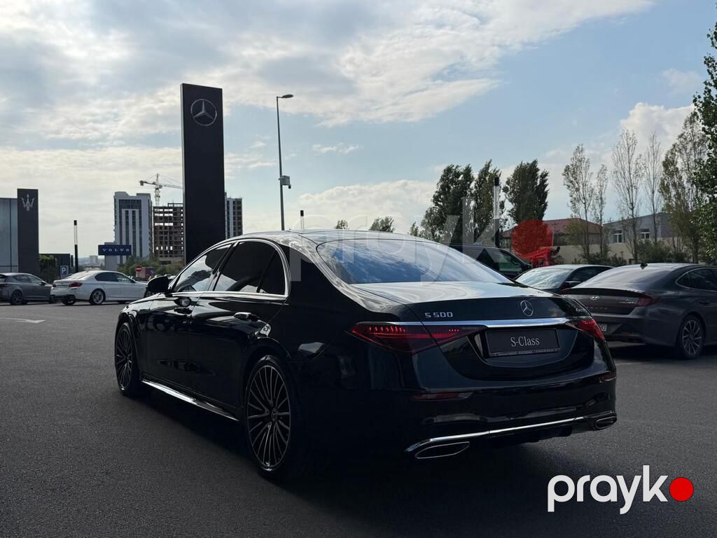 Mercedes S 500 4MATIC, 3.0 L, 2022 il, 39 000 km — Avtomobillər, Bakı (4)