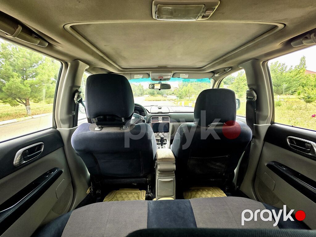 Subaru Forester – gümüşü rəngli, kompakt krossover/SUV Texniki — Avtomobillər, Qobustan (9)