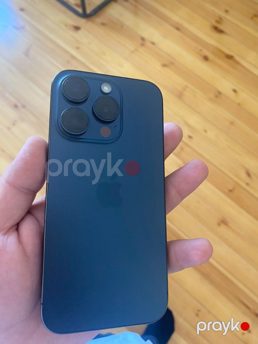 Apple iPhone 15 Pro Blue Titanium 128GB/8GB — Smartfonlar, Sumqayıt (2)