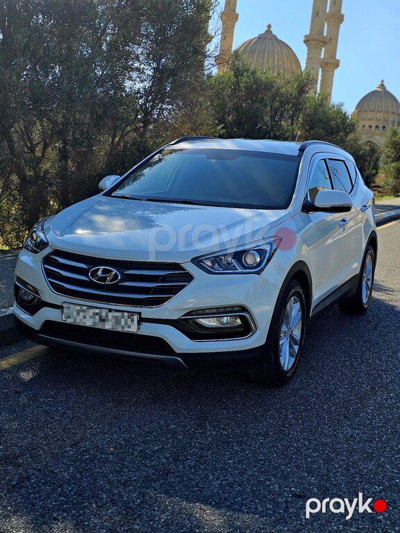 Hyundai Santa Fe, 2.0 L, 2015 il, 218 000 km — Avtomobillər, Bakı (2)